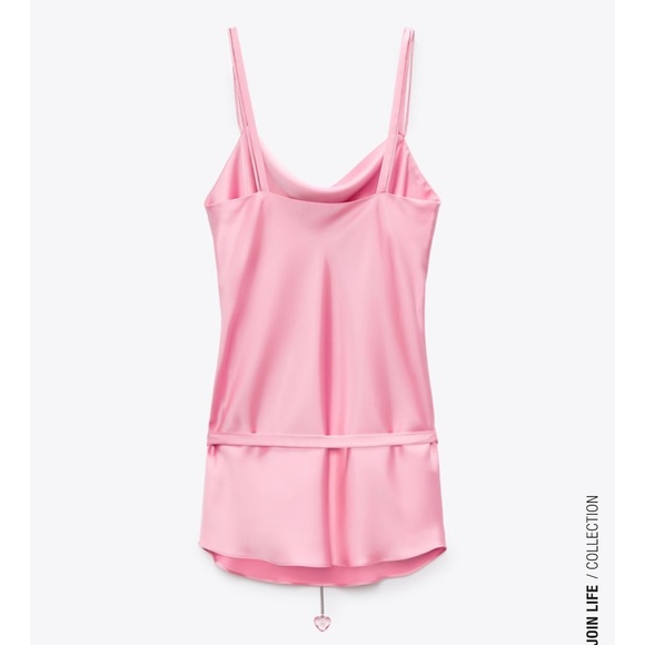 ✨SALE✨ZARA SATIN LINGERIE STYLE DRESS ✨SALE✨ - Picture 4 of 7